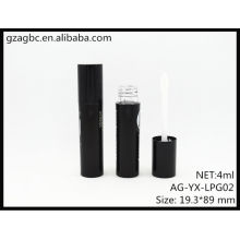 New Arrival Plastic Round Lip Gloss Tube AG-YX-LPG02, NET 4ml, AGPM Cosmetic Packaging, Custom Colors/Logo